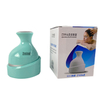 Waterproof design head massager with oil compartment