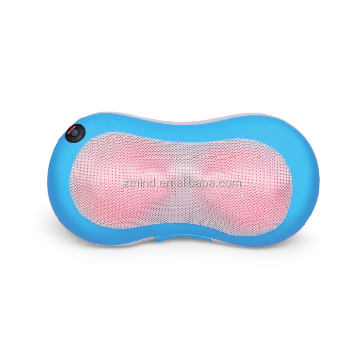 2 in 1 vibrating massage pillow for neck & back