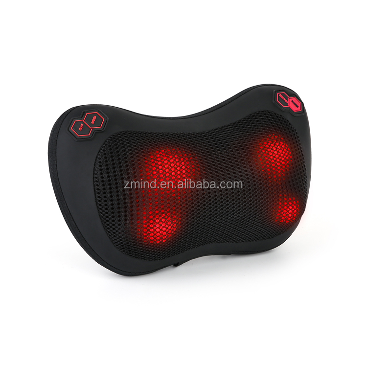Kneading shoulder massage pillow with heating