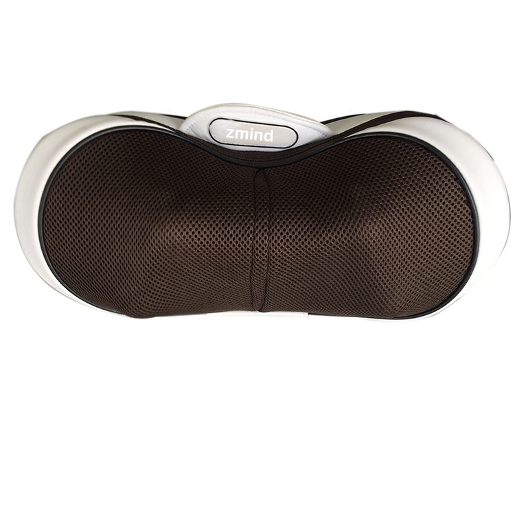 Silicone head massage pillow with heating function